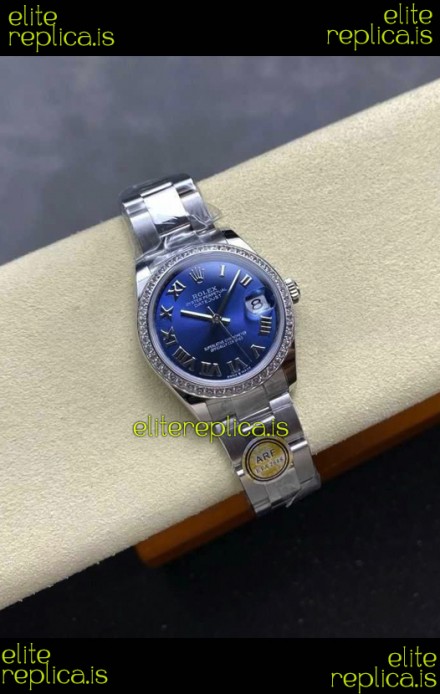 Rolex Super Clone Datejust 31MM Dark Blue Dial Super Clone Watch 