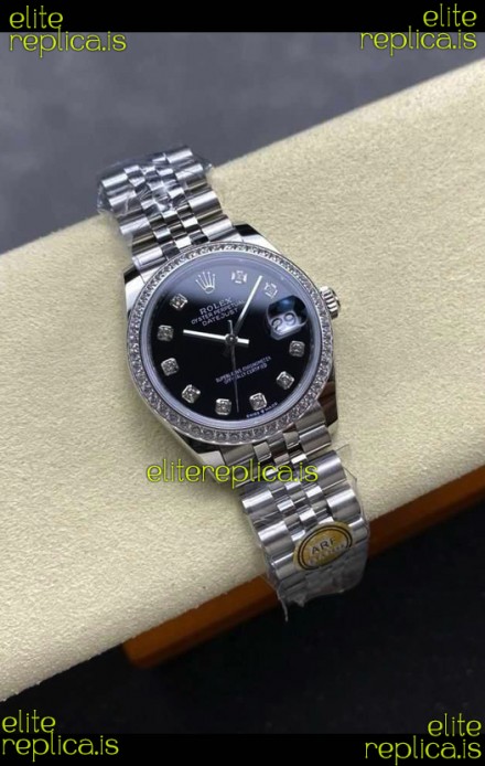 Rolex Super Clone Datejust 31MM Black Dial Jubilee Super Clone Watch 