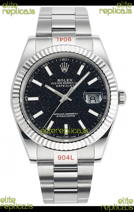 Rolex Datejust Cal.3235 Movement Starry Dial 41MM Super Clone Watch 