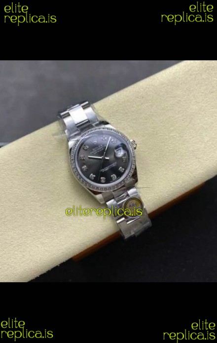 Rolex Super Clone Datejust 31MM Grey Dial Oyster Super Clone Watch