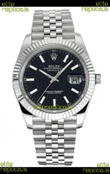 Rolex Datejust Cal.3235 Movement Starry Dial 41MM Super Clone Watch 