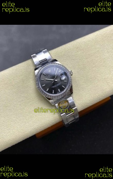 Rolex Super Clone Datejust 31MM Grey Dial Oyster Super Clone Watch