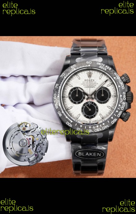 Rolex Daytona Blaken 4131 Movement Meteorite Dial Super Clone Watch 