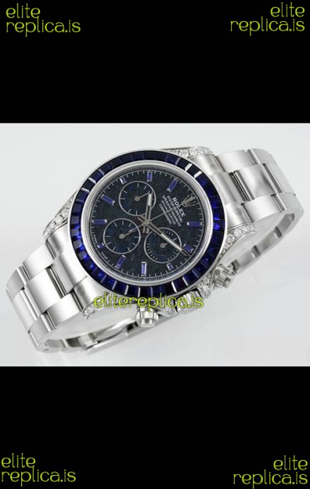 Rolex Daytona 126599TSA Roger Federer Blue Obsidian Dial Super Clone Watch 