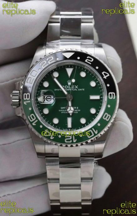 GMT Masters 126729VTNR SPRITE Cal.3285 FREE SPRUNG MVMNT Super Clone 