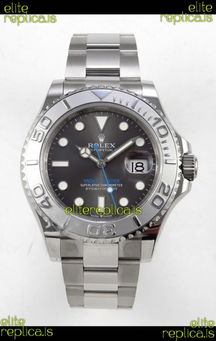 Rolex Yachtmaster 40mm Grey Dial 3235 Movement Blue Dial Superclone Watch 