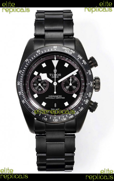 Tudor Heritage Black Bay Chrono Super Clone Watch 41MM