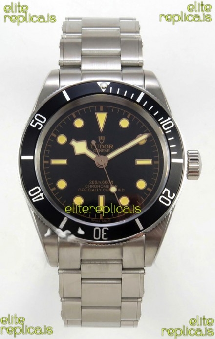 Tudor Black Bay 41 Black Dial and Bezel Oyster Super Clone Watch 