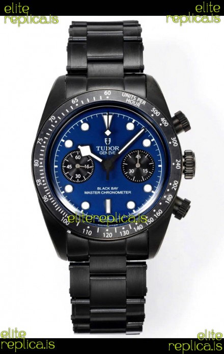 Tudor Heritage Black Bay Chrono Blue Dial Super Clone Watch 41MM