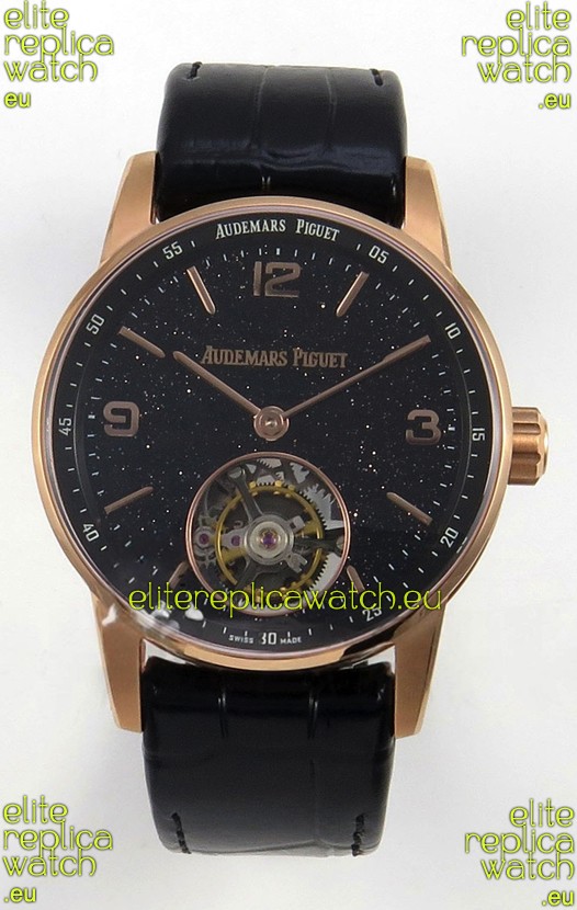 Audemars Piguet CODE 11.59 29396 Rose Gold Black Aventurine Enamel ...