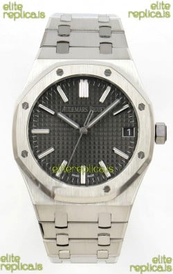 Royal Oak 15510 Grey Dial FREE SPRUNG MVMNT Super Clone Watch 