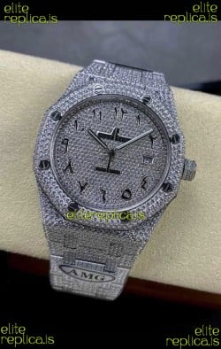 Royal Oak 15400 Iced Out Super Clone Edition 11 Super Clone Watch 