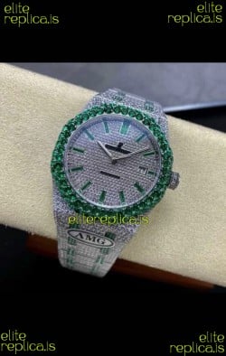 Royal Oak 15400 Iced Out Super Clone Edition 13 Super Clone Watch 