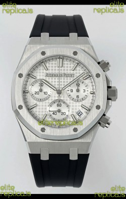 Royal Oak Chrono 26240 White Dial Super Clone Watch 