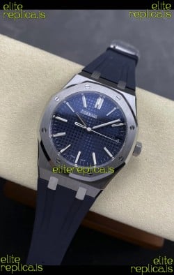 Royal Oak 15510 41mm Blue Dial Super Clone Watch 