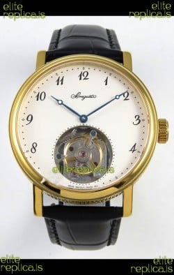 Breguet Classique Tourbillon Yellow Gold Numerals Dial Super Clone Watch 