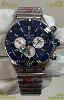 B01 42 Edition Swiss 904L Steel Casing Blue Dial Super Clone Watch 