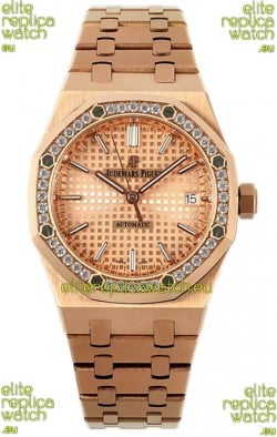 Audemars Piguet Royal Oak 37MM Frosted Casing Watch in 3120 Movement - 1:1 Mirror Replica