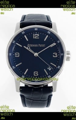 Audemars Piguet CODE 11.59 15210 Blue Dial Swiss Replica Watch in 904L Steel Casing 41MM