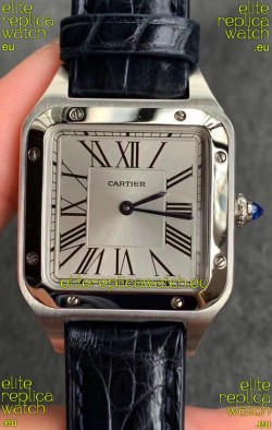 Cartier Santos Dumont 1:1 Mirror Swiss Replica Watch in Steel Casing 42MM 