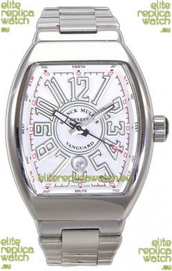 Franck Muller Vanguard Yachting V45 Stainless Steel Casing Swiss Replica Watch 