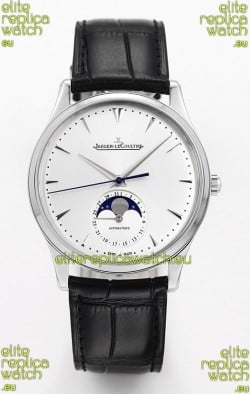 Jaeger LeCoultre Master Ultra Thin Moon 904L Steel 1:1 Mirror Replica Watch