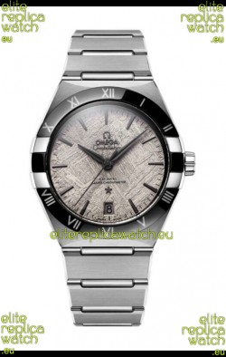 Omega Co-Axial Constellation Stainless Steel Meteorite Dial 1:1 Mirror Replica 41MM