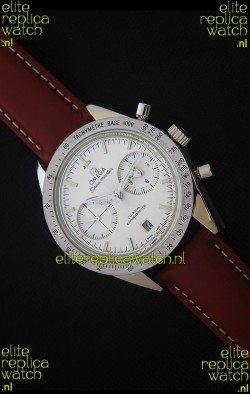 Omega Speedmaster 57 Co-Axial Chronograph Watch in Leather Strap