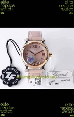 Chopard Happy Sport 1:1 Mirror Automatic Swiss Replica Watch - 30mm Wide