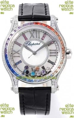 Chopard Happy Sport Swiss Automatic Replica Watch - Steel Casing - 36MM Wide 