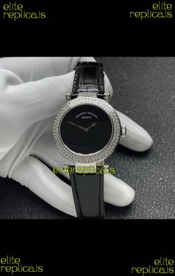 Franck Muller Double Mystery Swiss Quartz Watch in Steel Casing