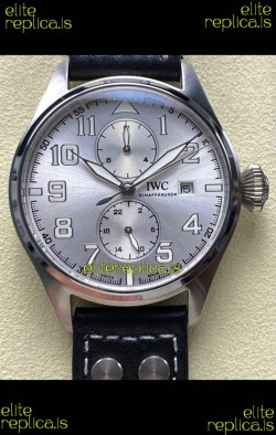 IWC PILOT'S Monopusher Steel Dial Replica Watch 