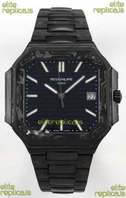 Patek Philippe Cubitus Carbon Casing Black Dial Super Clone Watch 