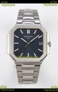 Patek Philippe Cubitus 7128 904L Steel Casing Black Dial Swiss Replica Watch