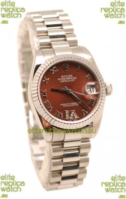 Rolex Oyster Perpetual Datejust Diamonds VI Swiss Replica Watch -36MM