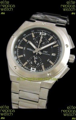 IWC Ingenieur Swiss Watch in Black Dial