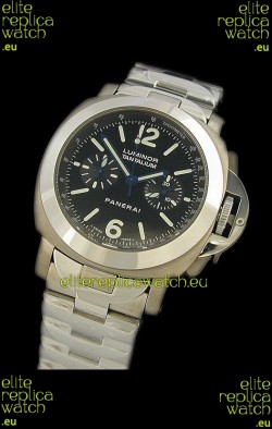 Panerai Luminor Tantalium Swiss Lemania Watch in Steel