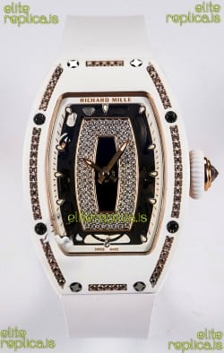 Richard Mille RM007 White Ceramic Automatic Super Clone Watch 