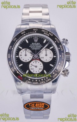 Rolex Daytona 126525 Le Mans White Gold FREE SPRUNG MVMT Super Clone Watch 