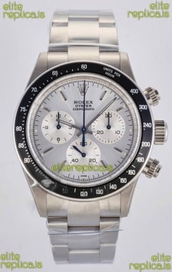Rolex Daytona Paul Newman Steel Dial Custom Modded 4130 Mvnt Swiss Replica