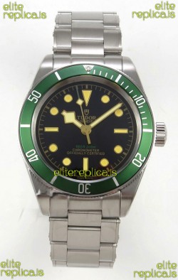 Tudor Black Bay 41 Black Dial Green Bezel Oyster Super Clone Watch 