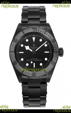 Tudor Black Bay PVD Case Black Dial Swiss Replica Watch 