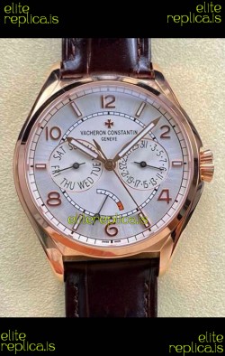 Vacheron Constantin Fiftysix Day-Date Rose Gold Super Clone Watch
