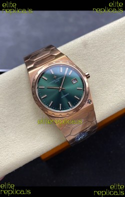 Vacheron Constantin Historiques 222 Rose Gold Green Dial Super Clone Watch 
