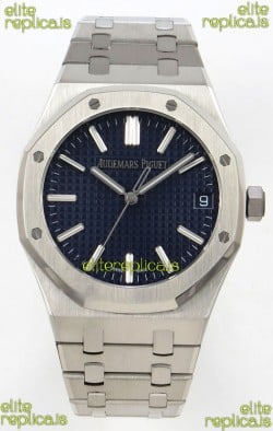 Royal Oak 15510 Blue Dial FREE SPRUNG MVMNT Super Clone Watch 