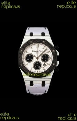 Royal Oak Black & White Voidline DiW 26240 Carbon NTPT Casing Super Clone Watch 