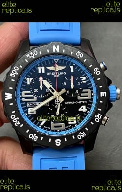 Breitling Endurance PRO 44 Light Blue Strap Swiss Quartz Replica Watch