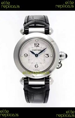 Pasha De Cartier Steel Casing Watch 30MM Super Clone Watch 