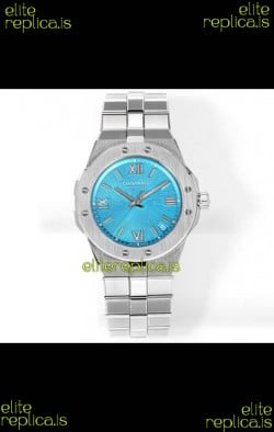 Chopard Alpine Eagle Stainless Steel Blue Dial Super Clone Replica Watch