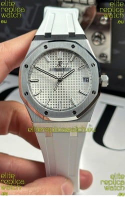 Audemars Piguet Royal Oak Super Clone 15500 41MM White Dial Steel Casing 41MM 